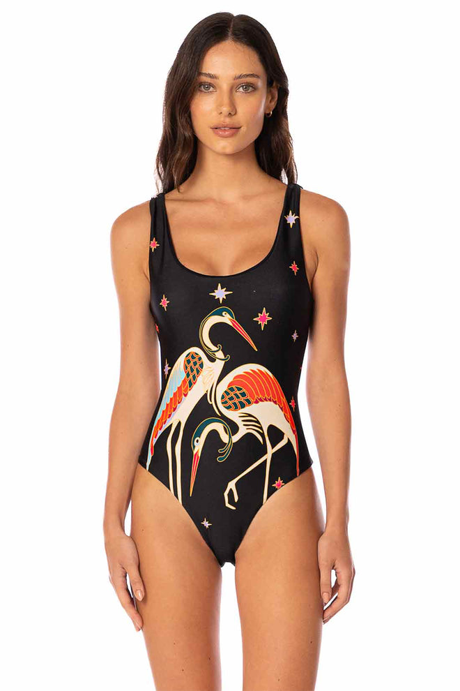 Maaji Flamingo Night Elliot One Piece