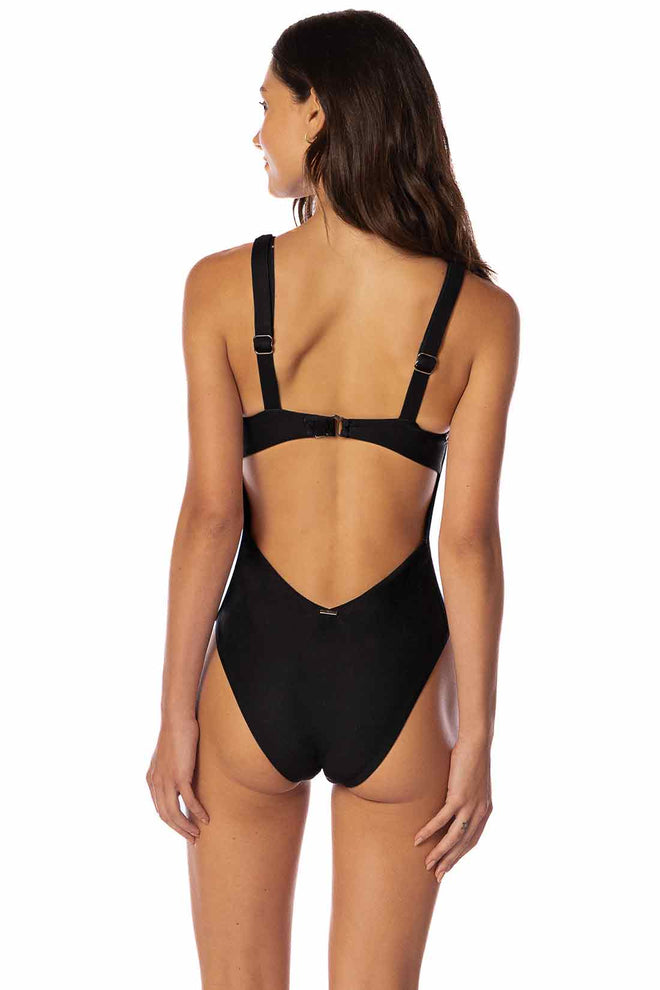 Maaji Flamingo Night Elliot One Piece back