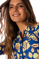 Maaji Cobalt Flora Cardi One Piece detail