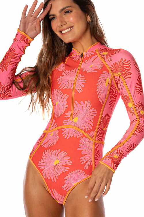 Maaji Water Blossom Cardi One Piece front