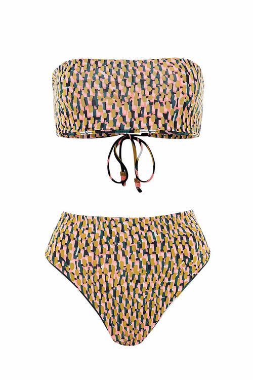 Maaji Lush Leaves Artemis Suzy Bikini Set reversible