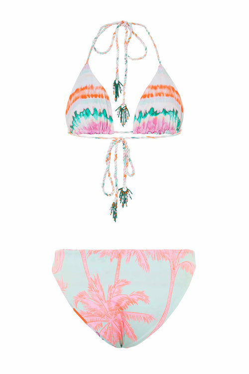 Maaji Rainbow Dye Blamy Flirt Bikini Set back reversible
