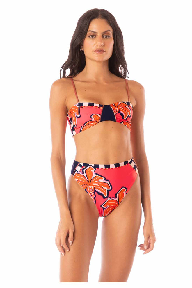 Maaji Racing Palms Jaslynn Opal Bikini Set