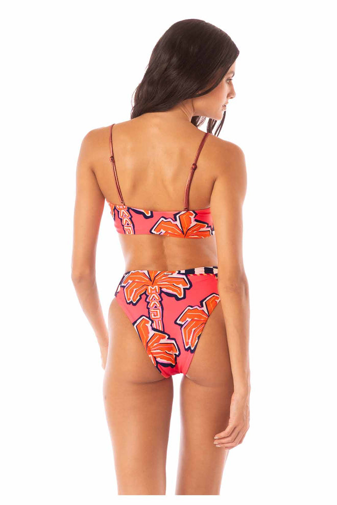 Maaji Racing Palms Jaslynn Opal Bikini Set back