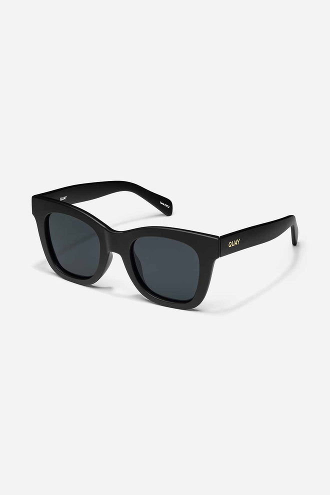 QUAY Black After Hours Sunglasses side