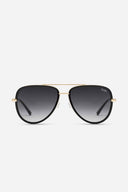 QUAY All In Mini Black Polarized Sunglasses