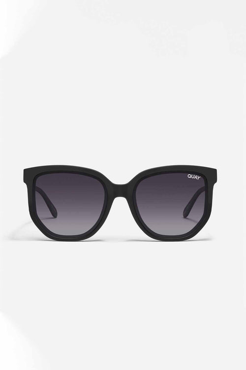 QUAY Black Coffee Run Polarized Sunglasses