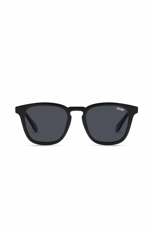 QUAY Black Polarized Jackpot Sunglasses