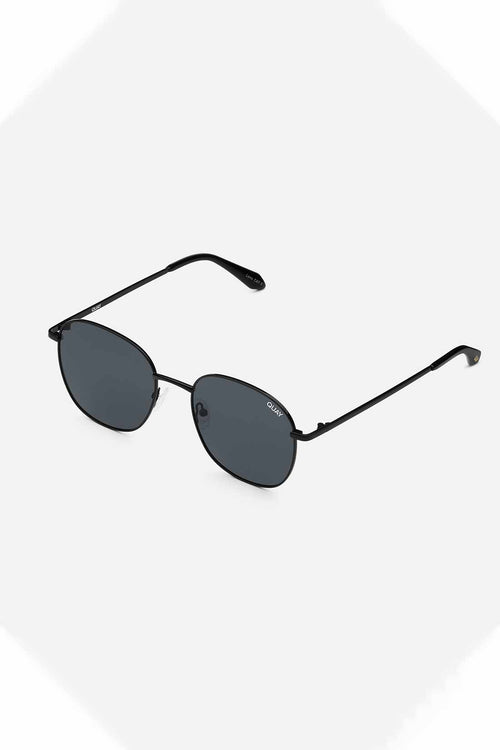 QUAY Black Jezabell Polarized Sunglasses side