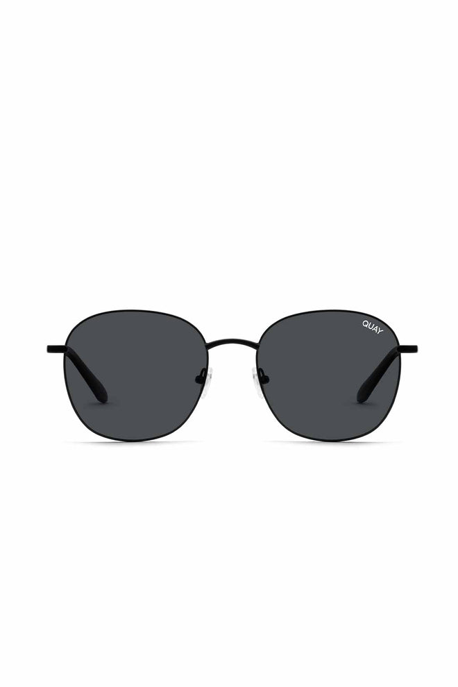 QUAY Black Jezabell Polarized Sunglasses