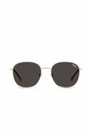QUAY Gold Polarized Jezabell Sunglasses