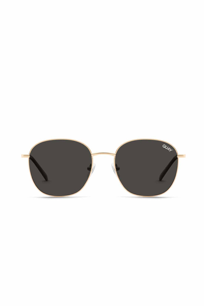 QUAY Gold Polarized Jezabell Sunglasses