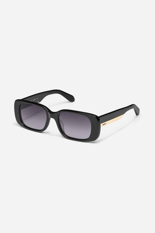 QUAY Black Karma Sunglasses side