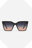 QUAY Matte Black Level Up Sunglasses