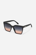 QUAY Matte Black Level Up Sunglasses side