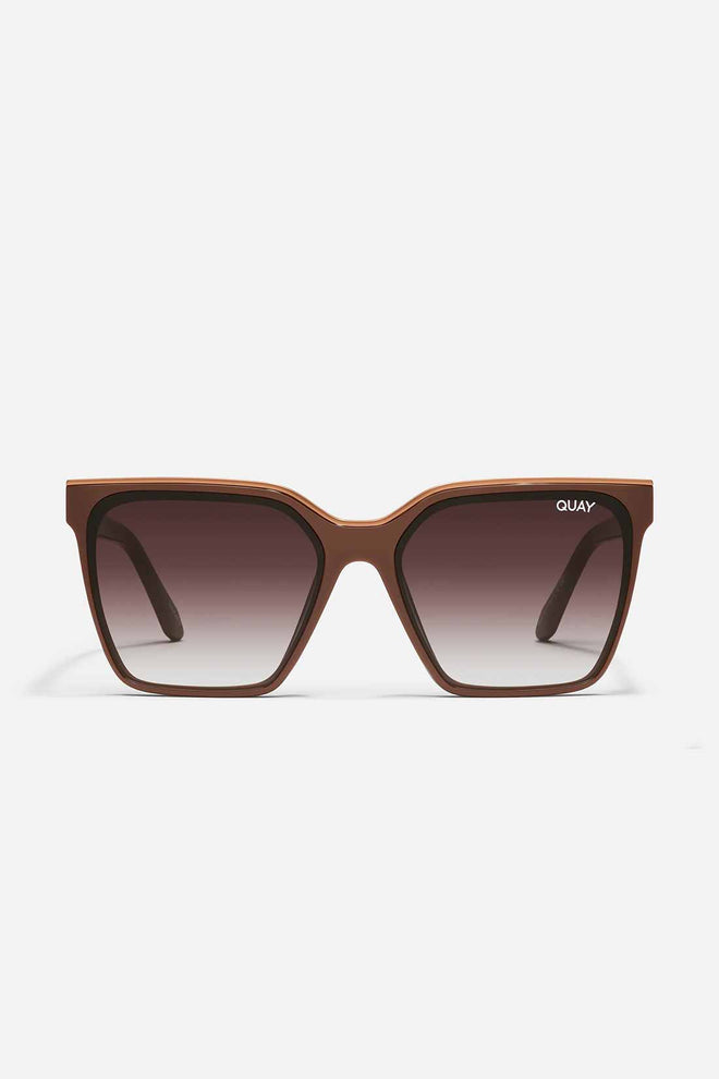 QUAY Chocolate Level Up Sunglasses