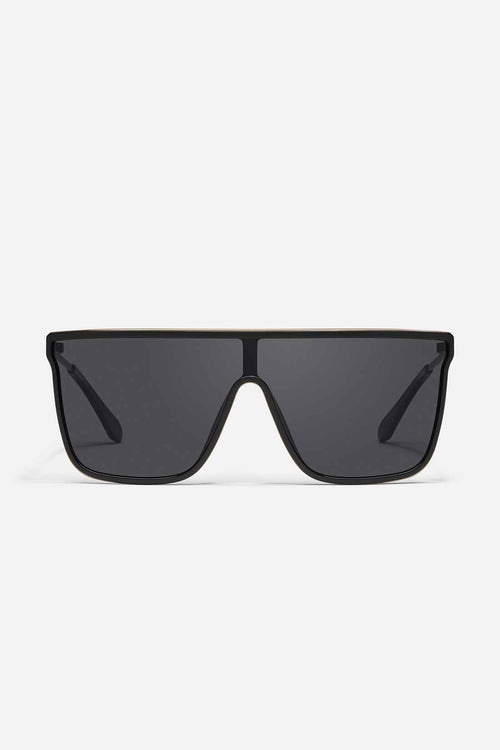 QUAY Black Nightfall Remixed Polarized Sunglasses