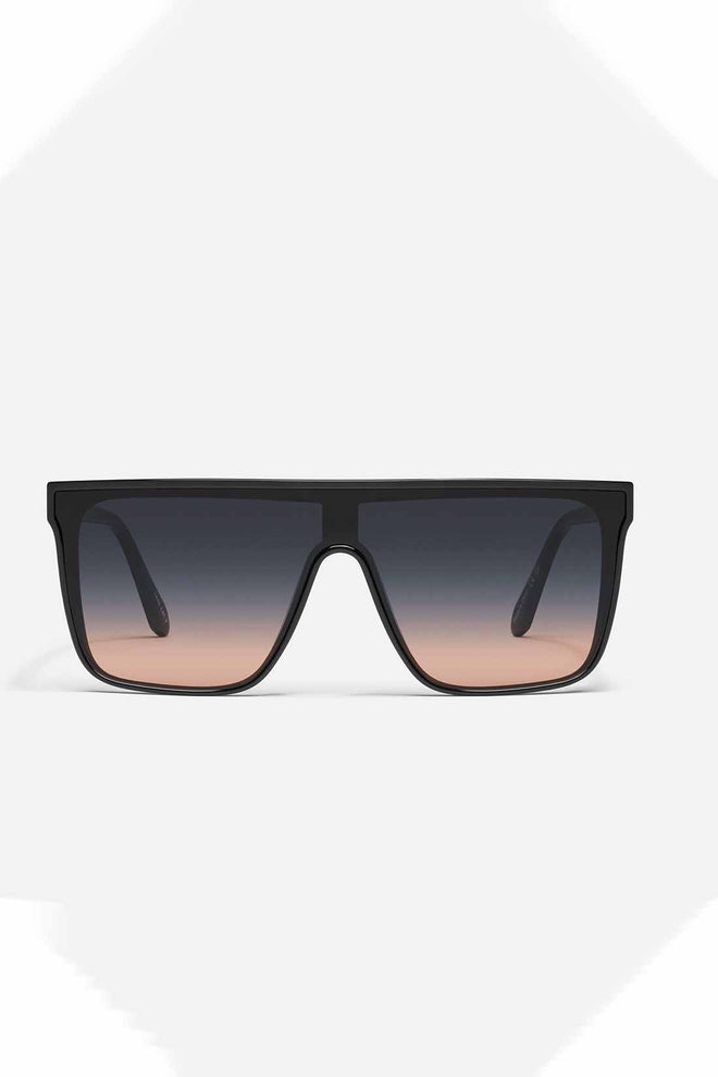 QUAY Black to Coral Nightfall Sunglasses