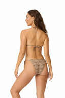 PQ Leopard Kyle Crochet Teeny Bikini Set back