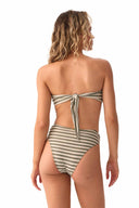 PQ Meadow Bandeau Fanned Bikini Set back