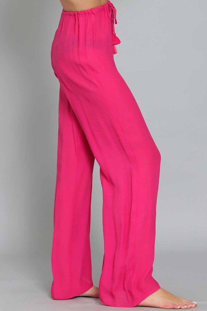 Alexa Fuchsia Pants side