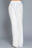 Alexa White Pants back