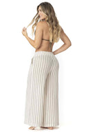 Garotas Ciara Striped Crochet Pants back