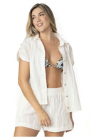 Garotas Ciara Marfil Shorts Set detail