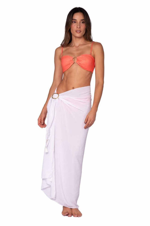 Fiory Waba White Pareo