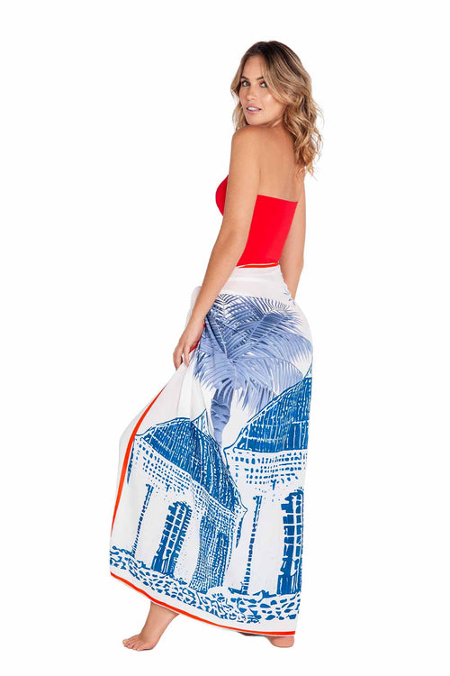 Fiory Chefchaouen Sarong side