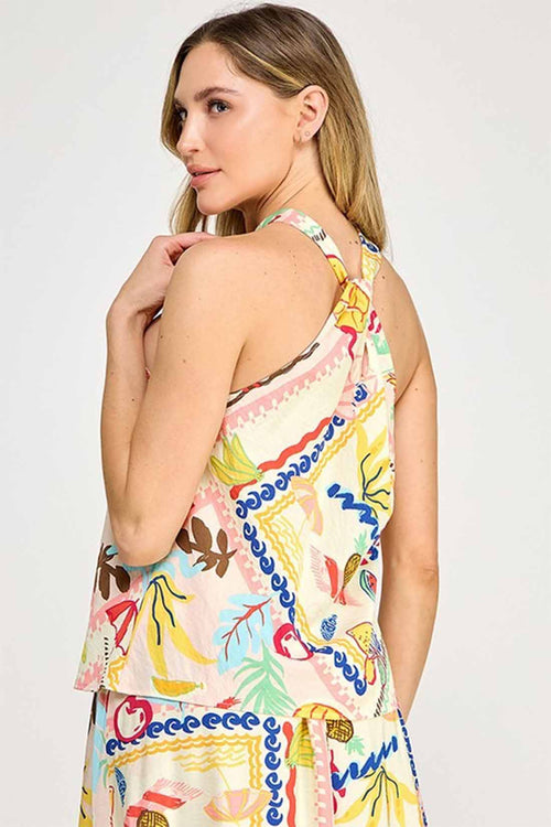Summer Vacation Skirt Set back