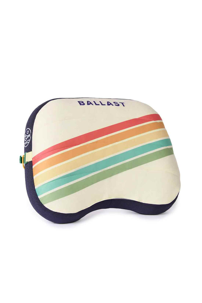 Ballast Retro Stripes Beach Pillow