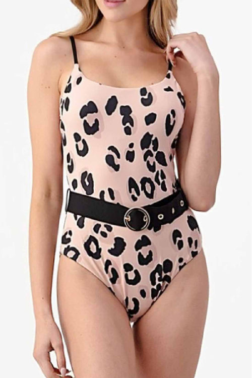 Animal Print One Piece