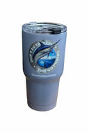 Grey Fishing 30oz Tumbler