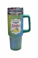 Blue Tie Dye 40oz Tumbler