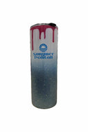 Blue Glitter Sprinkles 20oz Tumbler back