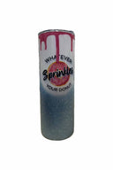 Blue Glitter Sprinkles 20oz Tumbler