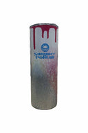 Pink Glitter Sprinkles 20oz Tumbler back