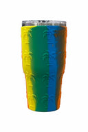 Bright Palm Trees 30oz Tumbler back