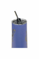 Blue Solid 20 oz Flute back