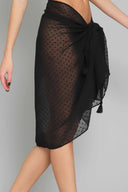 Tiffany Black Sarong side