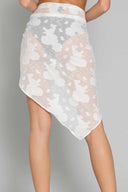 Tiffany White Sarong back