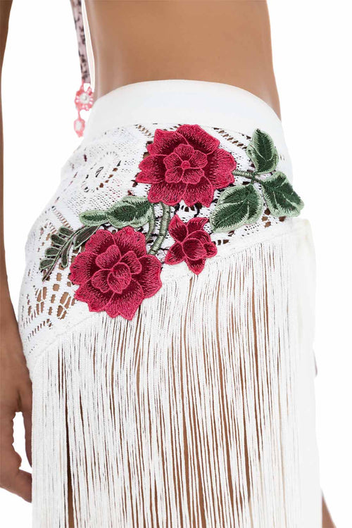 Milonga Savage Skirt Pareo detail