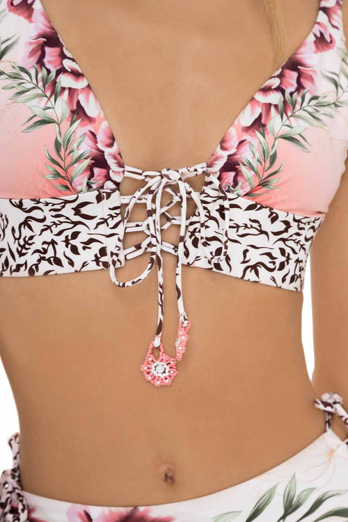 Milonga Savage Halter Bikini Set details