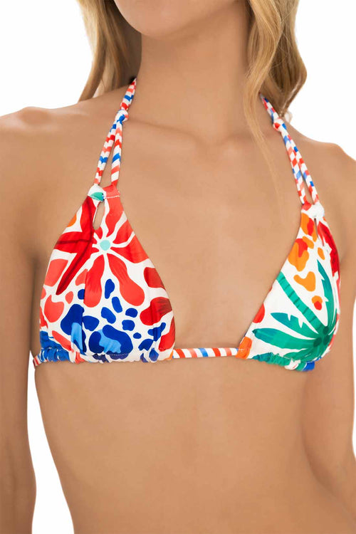 Milonga Seashalls Triangle Bikini Set front detail