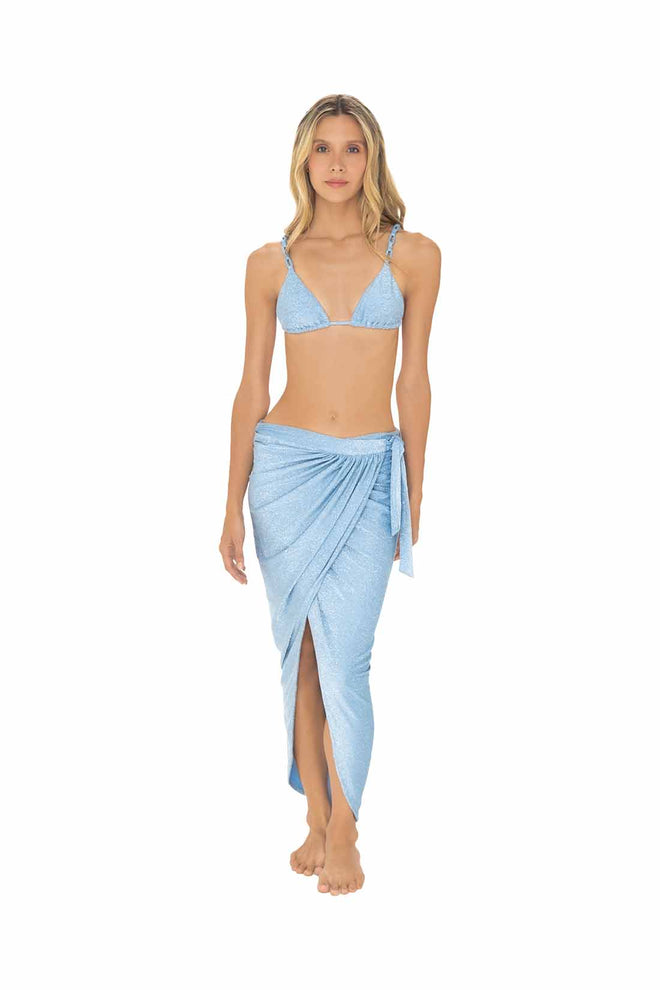 Milonga Sparkly Blue Skirt