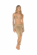 Milonga Sparkly Gold Skirt