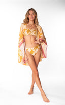 Fiory El Cairo Printed Sarong kimono