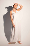Garotas White Coverup Dress front
