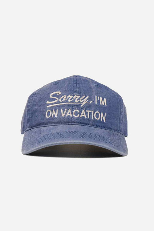 Duvin Sorry On Vacation Blue Cap